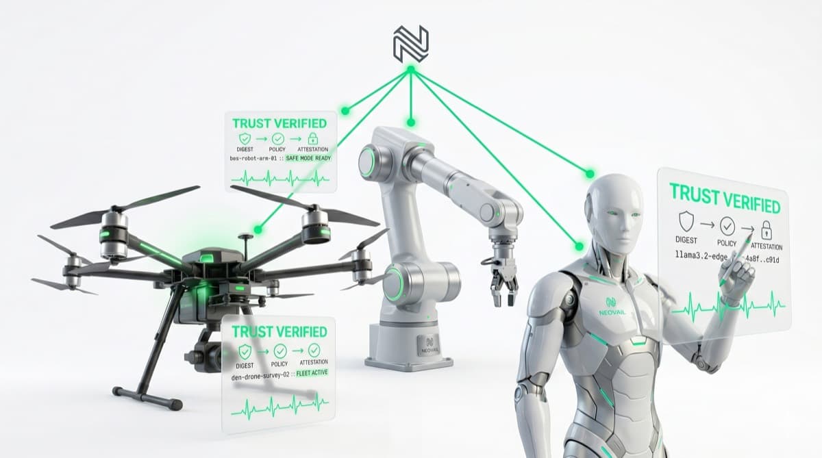Enterprise robotic systems representing governed AI runtime environments